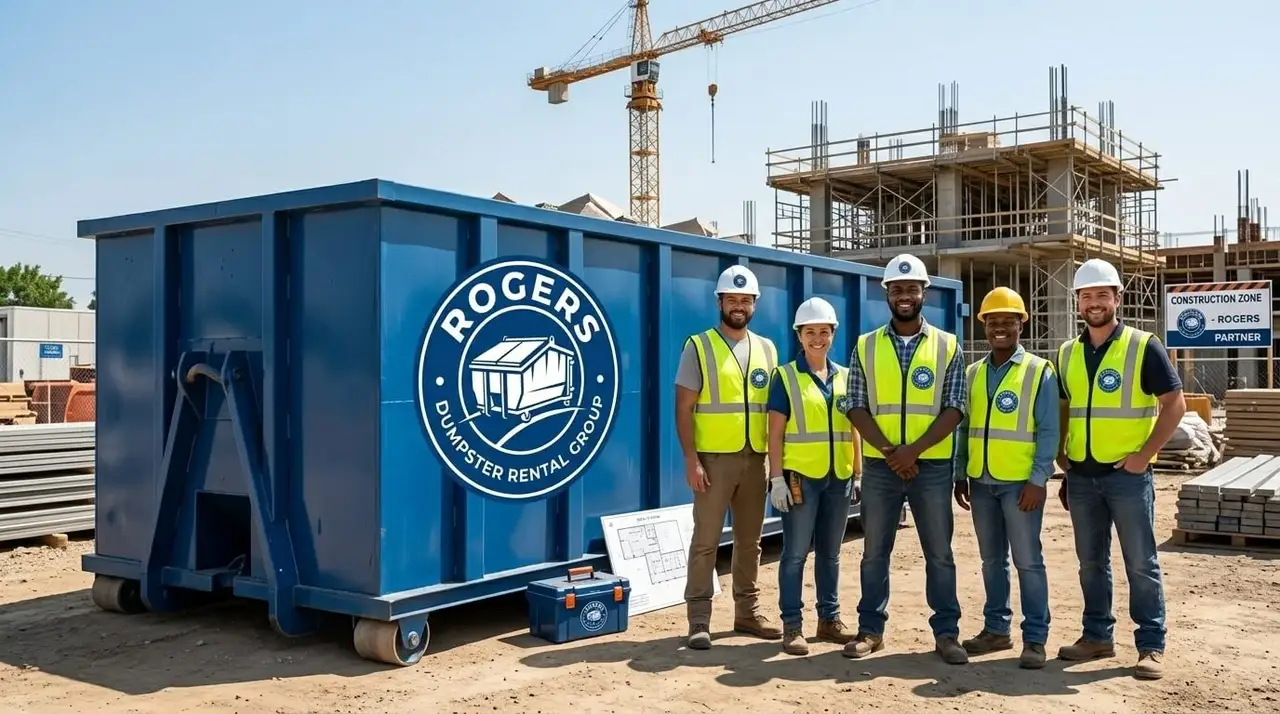 Construction Dumpster Rental in Rogers, AR