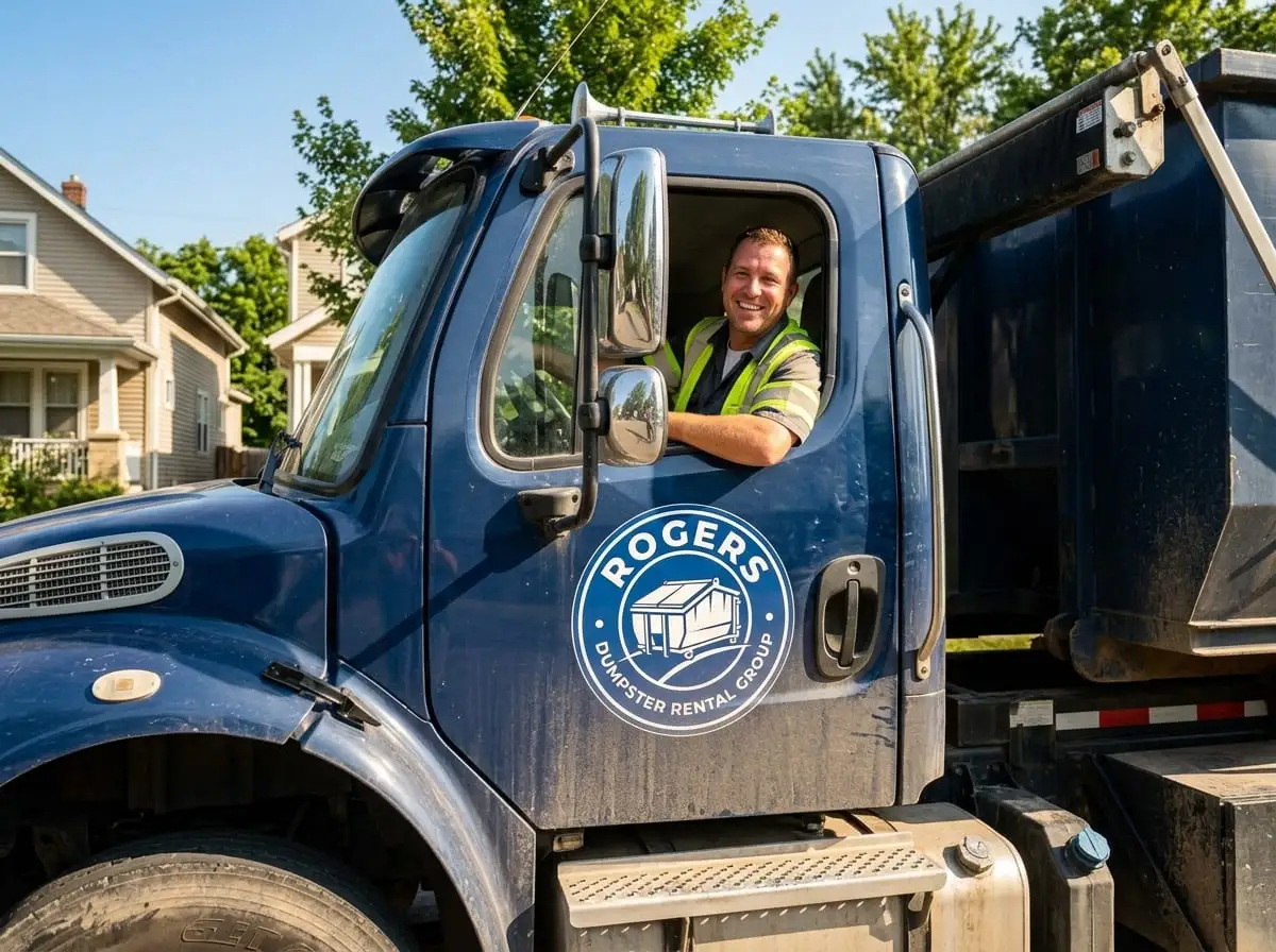 Same-Day Dumpster Rental in Rogers, AR